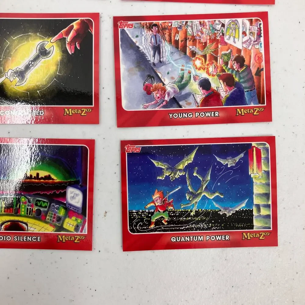 Topps MetaZoo Cryptid Nation Cover Georgetown Mixed Lot Of 8 Trading Card Bundle